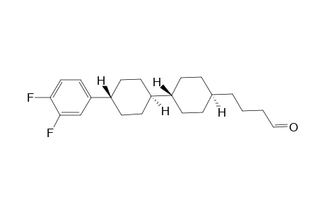 trans-4-[trans-4-(3,4-Difluorophenyl)cyclohexyl]cyclohexanebutanal