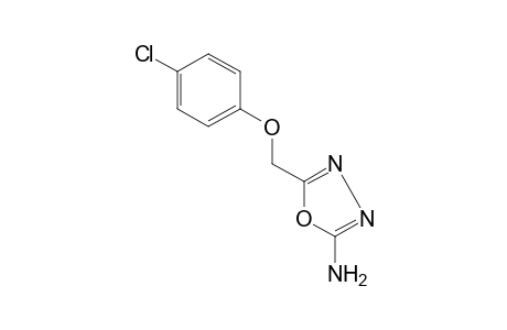 2-amino-5-[(p-chlorophenoxy)methyl]-1,3,4-oxadiazole