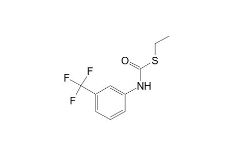 m-(trifluoromethyl)thiocarbanilic acid, 3-ethyl ester