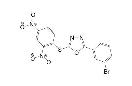 1,3,4-oxadiazole, 2-(3-bromophenyl)-5-[(2,4-dinitrophenyl)thio]-