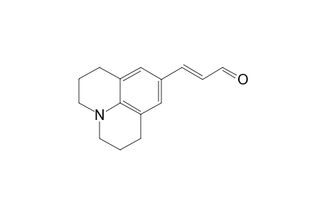 (E)-3-(2,3,6,7-tetrahydro-1H,5H-pyrido[3,2,1-ij]quinolin-9-yl)acrylaldehyde