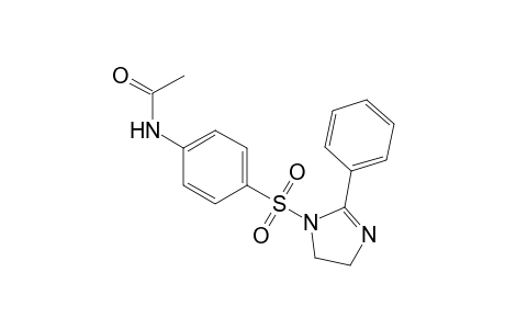 Acetamide, N-[4-(2-phenyl-4,5-dihydroimidazole-1-sulfonyl)phenyl]-