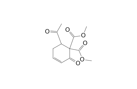 Dimethyl-6-acetyl-2-oxocyclohex-3-ene-1,1-dicarboxylate