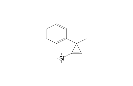 Trimethyl(3-methyl-3-phenyl-1-cyclopropen-1-yl)silane