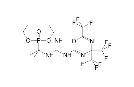 O,O-DIETHYL-1-{3-[2,4,4-TRIS(TRIFLUOROMETHYL)-1,3,5-OXADIAZIN-6-YL]GUANIDINO}-1-METHYLETHYLPHOSPHONATE