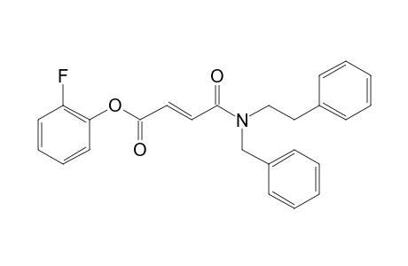 Fumaric acid, monoamide, N-benzyl-N-phenethyl-, 2-fluorophenyl ester