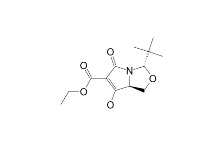 (2R,5R)-2-TERT.-BUTYL-7-ETHOXYCARBONYL-6-HYDROXY-8-OXO-1-AZA-3-OXABICYClO-[3.3.0]-OCT-6-ENE