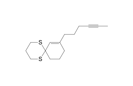 8-(Hex-4-yn-1-yl)-1,5-dithiaspiro[5.5]undec-7-ene