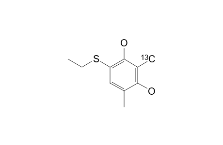 1,3-DIHYDROXY-2,4-DIMETHYL-6-ETHYLTHIOBENZENE