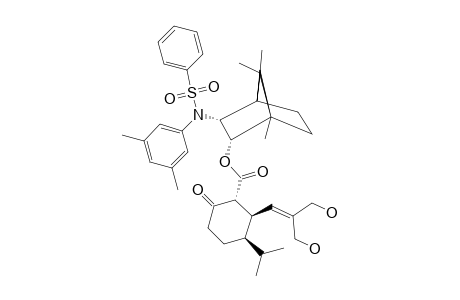 10N;(1R,2R,3S,4S)-(3-[N-BENZENESULFONYL-N-(3,5-DIMETHYLPHENYL)-AMINO]-2-BORNYL)-(1R,5S,6S)-6-(3-HYDROXY-2-HYDROXYMETHYL-PROP-1-EN-1-YL)-2-OXO-5-ISOPROPYL-CYClO