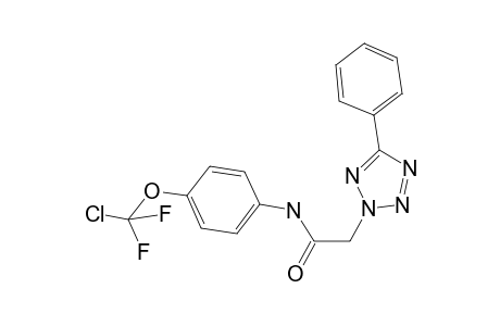 Acetamide, N-[4-(chlorodifluoromethoxy)phenyl]-2-(5-phenyltetrazol-2-yl)-