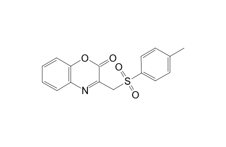 3-([(4-Methylphenyl)sulfonyl]methyl)-2H-1,4-benzoxazin-2-one