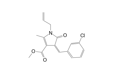 1H-pyrrole-3-carboxylic acid, 4-[(3-chlorophenyl)methylene]-4,5-dihydro-2-methyl-5-oxo-1-(2-propenyl)-, methyl ester, (4Z)-