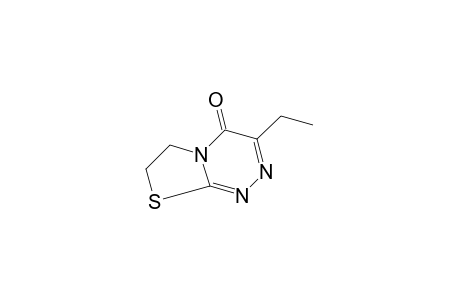 6,7-dihydro-3-ethyl-4H-thiazolo[2,3-c]-as-triazin-4-one