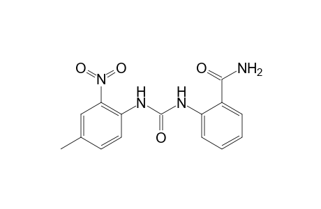 2-{[(4-methyl-2-nitroanilino)carbonyl]amino}benzamide