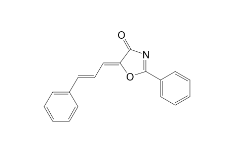 Oxazol-4(5H)-one, 2-phenyl-5-(3-phenyl-2-propenylideno)-