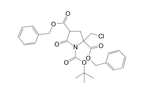 Benzyl 1-(t-butoxycarbonyl)-4-(benzyloxycarbonyl)pyroglutamate