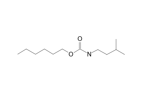 Carbonic acid, monoamide, N-3-methylbutyl-, hexyl ester