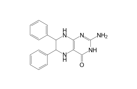 4(1H)-Pteridinone, 2-amino-5,6,7,8-tetrahydro-6,7-diphenyl-