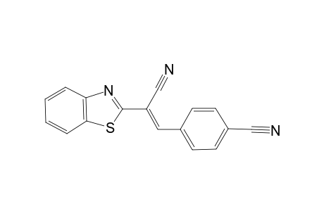 4-[(E)-2-(1,3-Benzothiazol-2-yl)-2-cyanoethenyl]benzonitrile