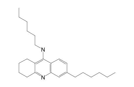 N,N'-DIHEXYL-5,6,7,8-TETRAHYDROACRIDINE-3,9-DIAMINE