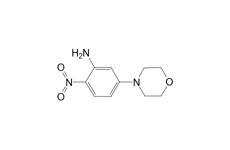 Benzenamine, 5-(4-morpholinyl)-2-nitro-