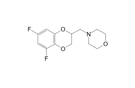 4-[(5,7-Difluoro-2,3-dihydro-1,4-benzodioxin-2-yl)methyl]morpholine