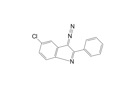 5-chloro-3-diazo-2-phenyl-3H-indole