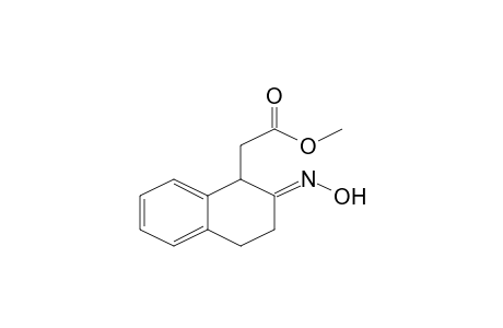 Methyl [(2E)-2-(hydroxyimino)-1,2,3,4-tetrahydro-1-naphthalenyl]acetate