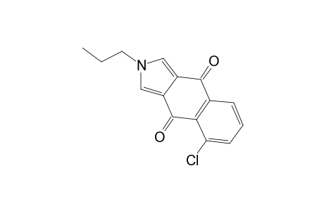 5-chloro-2-propyl-2H-benz[f]isoindole-4,9-dione