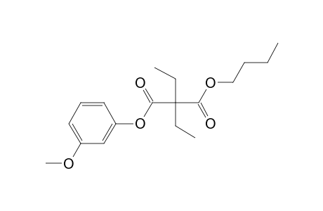 Diethylmalonic acid, butyl 3-methoxyphenyl ester