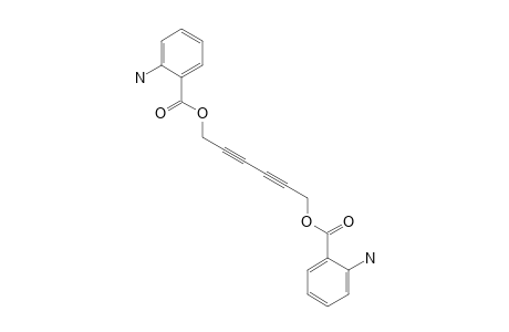 Hexa-2,4-diyn-1,6-diyl dianthranilate