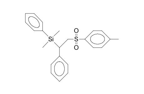 (+)-(R)-2-(Dimethyl-phenyl-silyl)-2-phenyl-ethyl 4-tolyl sulfone