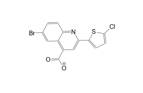 6-bromo-2-(5-chloro-2-thienyl)-4-quinolinecarboxylate