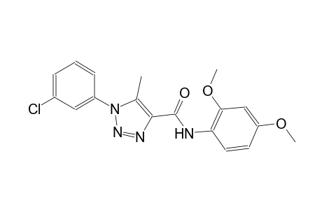 1H-1,2,3-triazole-4-carboxamide, 1-(3-chlorophenyl)-N-(2,4-dimethoxyphenyl)-5-methyl-