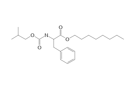 L-Phenylalanine, N-isobutoxycarbonyl-, octyl ester