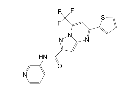 N-(3-pyridinyl)-5-(2-thienyl)-7-(trifluoromethyl)pyrazolo[1,5-a]pyrimidine-2-carboxamide