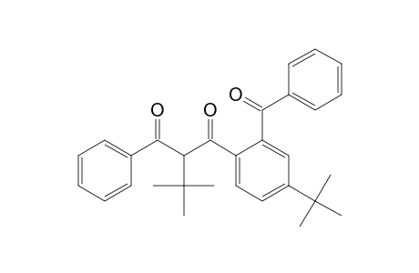 1-(2-benzoyl-4-tert-butylphenyl)-2-tert-butyl-3-phenyl-1,3-propanedione