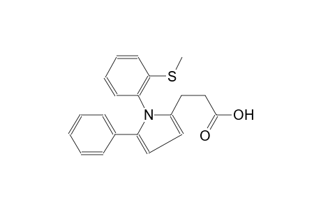 3-[1-(2-Methylsulfanyl-phenyl)-5-phenyl-1H-pyrrol-2-yl]-propionic acid