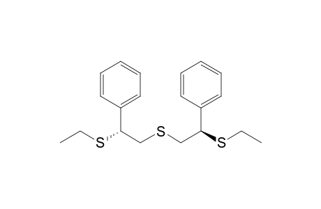 (R,R)-(+)-bis[2-phenyl-2-(ethylsulfanyl)ethyl]sulfide