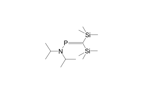 P-DIISOPROPYLAMINO-C,C-BIS(TRIMETHYLSILYL)PHOSPHAETHENE