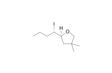 (S)-2-((S)-1-Iodobutyl)-4,4-dimethyltetrahydrofuran