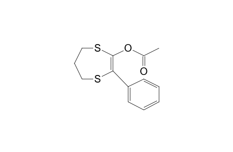 3-Phenyl-6,7-dihydro-5H-1,4-dithiepin-2-yl acetate
