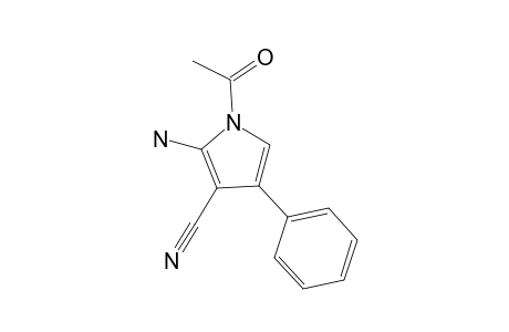 1-ACETO-2-AMINO-3-CYANO-4-PHENYL-PYRROLE