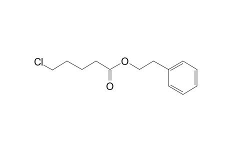 5-Chloropentanoic acid, 2-phenylethyl ester