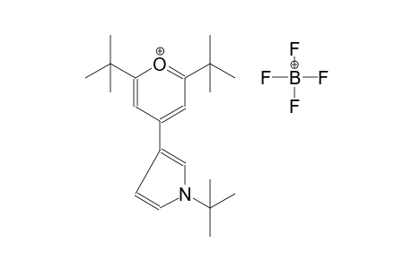 2,6-ditert-butyl-4-(1-tert-butyl-1H-pyrrol-3-yl)pyrylium tetrafluoroborate