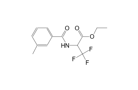 ethyl 3,3,3-trifluoro-2-[(3-methylbenzoyl)amino]propanoate