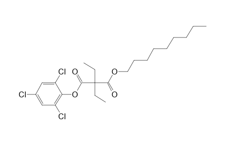 Diethylmalonic acid, nonyl 2,4,6-trichlorophenyl ester