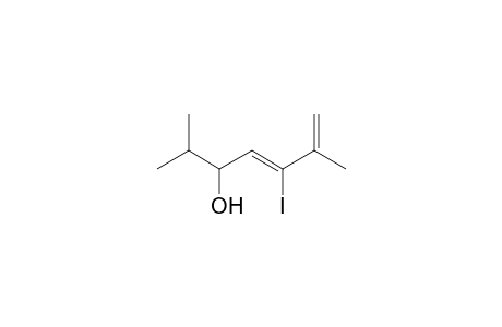 Z-3-Iodo-2-methyl-hepta-1,3-dien-5-ol