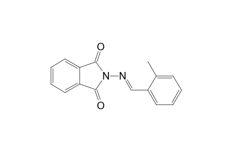 2-[(E)-(2-methylbenzylidene)amino]isoindoline-1,3-quinone